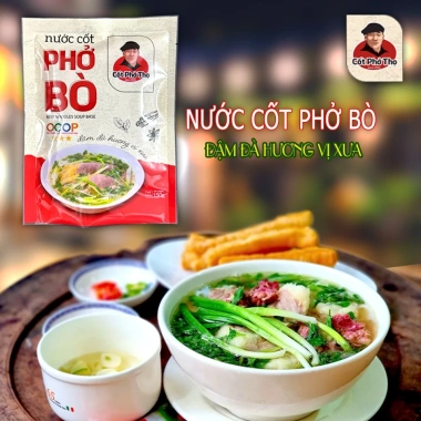 Nước cốt phở Thọ Gia vị bữa sáng nhanh tiện lợi, an toàn, chất lượng, 65.000đ 5
