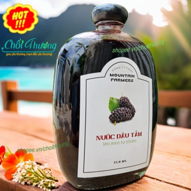 Nước dâu tằm ngâm đường phèn lên men tự nhiên - tốt cho sức khỏe - Mountain Farmers - Chồi Thương - 125.000₫ Nước dâu tằm ngâm đường phèn lên men tự nhiên - tốt cho sức khỏe - Mountain Farmers - Chồi Thương - 125.000₫