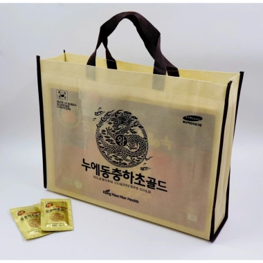Nước Đông Trùng Hạ Thảo Gold King Hàn Quốc 60 gói - Giải Độc Gan, Lưu Thông Máu, Giá 1.049.000 2