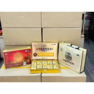 Nước Đông Trùng Hạ Thảo Gold King Trợ Giá 1,291,500 giảm còn 1,050,000 Tăng Sức Đề Kháng & Bổ Gan