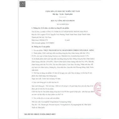 Nước Đông Trùng Hạ Thảo Gold King Trợ Giá 1,291,500 giảm còn 1,050,000 Tăng Sức Đề Kháng & Bổ Gan 6 Nước Đông Trùng Hạ Thảo Gold King Trợ Giá 1,291,500 giảm còn 1,050,000 Tăng Sức Đề Kháng & Bổ Gan 6