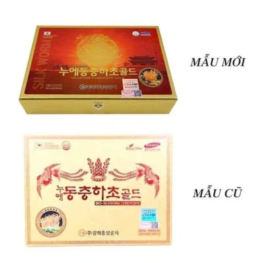 Nước Đông Trùng Hạ Thảo Kanghwa Hàn Quốc 60 gói 30ml - Hộp gỗ, bồi bổ sức khỏe