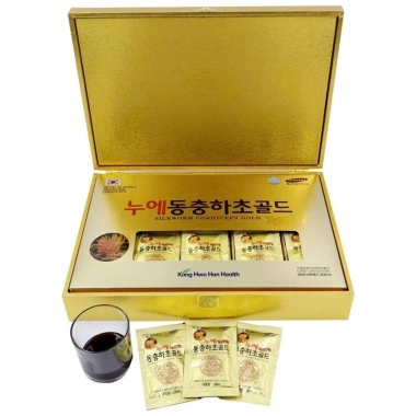 Nước Đông Trùng Hạ Thảo Kanghwa Hàn Quốc 60 gói 30ml - Hộp gỗ, bồi bổ sức khỏe 7 Nước Đông Trùng Hạ Thảo Kanghwa Hàn Quốc 60 gói 30ml - Hộp gỗ, bồi bổ sức khỏe 7