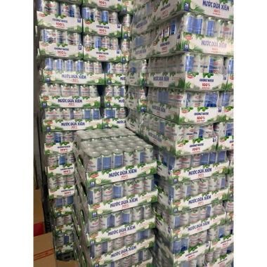 Nước dừa ZEZO68 24 lon 330ml - Thùng mới giảm giá 199k, tươi ngon, bổ dưỡng