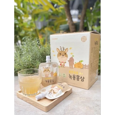Nước Ép Hồng Sâm Lộc Nhung Hươu Chunho Ncare Hàn Quốc - Tăng sức đề kháng, giảm mệt, Giá 890.000 VND 6 Nước Ép Hồng Sâm Lộc Nhung Hươu Chunho Ncare Hàn Quốc - Tăng sức đề kháng, giảm mệt, Giá 890.000 VND 6