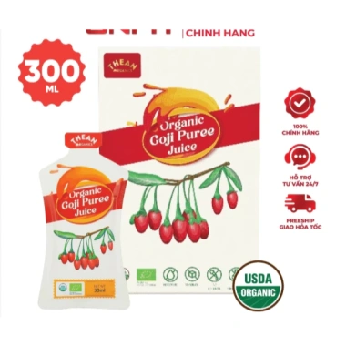 Nước Ép Kỷ Tử Hữu Cơ The An Organics Goji - 55k, chống oxy hoá, tăng sức đề kháng 2 Nước Ép Kỷ Tử Hữu Cơ The An Organics Goji - 55k, chống oxy hoá, tăng sức đề kháng 2