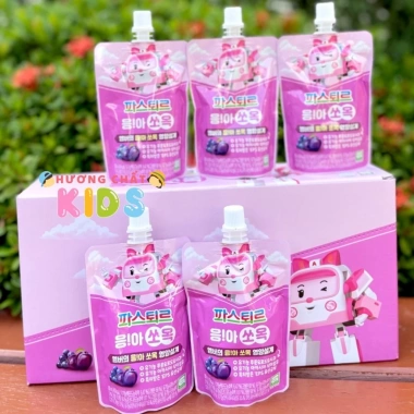 Nước ép mận nho táo hữu cơ Lotte - Tăng cân bé, ăn ngon, cân bằng tiêu hoá 439.000 VND 4