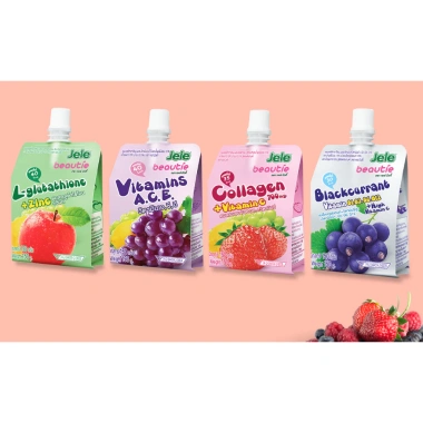 Nước Ép Thạch Jele Beautie Thái Lan 150g - Vitamin và Collagen, Ít Calo, 79.999đ 3