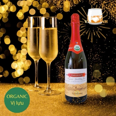 Nước Ép Trái Cây Có Ga Organic Val de France 750ml - Nhập Khẩu Pháp Giá 160k