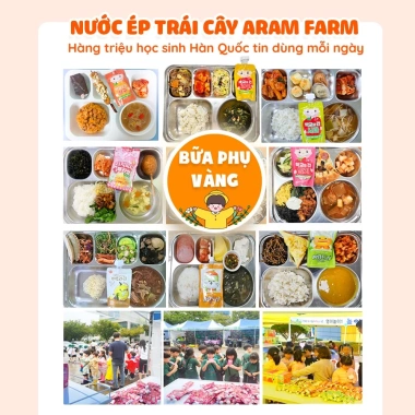 Nước ép trái cây hữu cơ ARAM FARM cho bé 1 tuổi - vị ngọt tự nhiên, không chất bảo quản, 15.000đ 2 Nước ép trái cây hữu cơ ARAM FARM cho bé 1 tuổi - vị ngọt tự nhiên, không chất bảo quản, 15.000đ 2