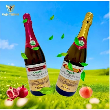 Nước Ép Trái Cây Organic Val de France 750ml Nhập khẩu Pháp, Không Cồn, Giá ưu đãi 143.999đ