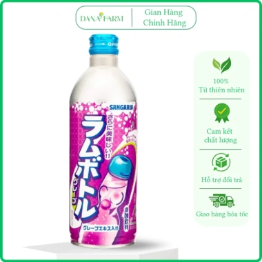 Nước Giải Khát Sangaria Nhật Bản 500ml - Soda Trái Cây Có Ga, Giá 35.000đ