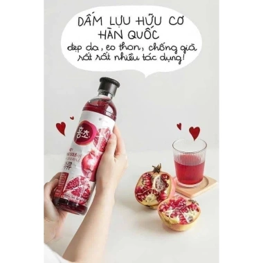 Nước Giấm Lựu Hữu Cơ Daesang Hàn Quốc 900ml - Trẻ Hóa Da, Giá 229.500đ 5 Nước Giấm Lựu Hữu Cơ Daesang Hàn Quốc 900ml - Trẻ Hóa Da, Giá 229.500đ 5