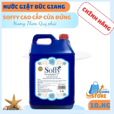 Nước Giặt Cao Cấp Soffy 10kg Đức Giang - Sạch Thơm, Lưu Hương Dài Lâu, Giá 385.000 VND 8