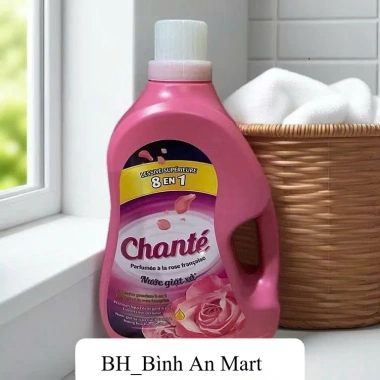 Nước giặt Chanté 8in1 Giặt Xả Hương Nước Hoa Thơm 3kg - Giá ưu đãi 128.576 VND tại Bách Hóa Bình An Mart