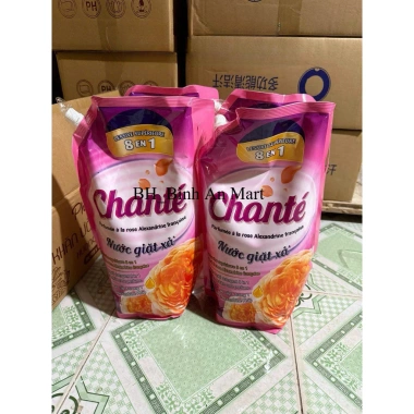 Nước giặt Chanté 8in1 Giặt Xả Hương Nước Hoa Thơm 3kg - Giá ưu đãi 128.576 VND tại Bách Hóa Bình An Mart