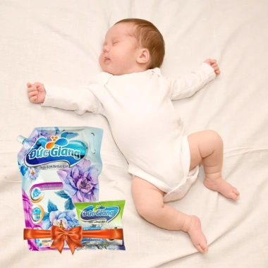 Nước Giặt Cửa Ngang Soffy Đức Giang 10-20kg - Giặt Sạch, Lưu Hương Thơm Bền Lâu, An Toàn Da Nhạy Cảm
