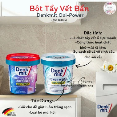 Nước giặt Denkmit 1.000ml nội địa Đức - Giặt trắng, tối màu, chỉ 55.000 VND 5