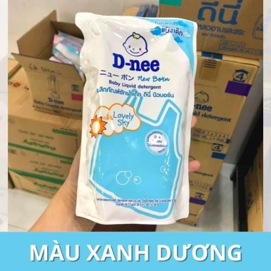 Nước giặt Dnee cho bé sơ sinh chính hãng tem phụ tiếng Việt an toàn 550ml - 960ml, giảm giá 100k 5