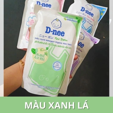 Nước giặt Dnee cho bé sơ sinh chính hãng tem phụ tiếng Việt an toàn 550ml - 960ml, giảm giá 100k 9