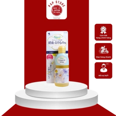 Nước giặt đồ lót Lingerie Soap chuẩn Nhật Bản Pap Shop 120ml - Giữ mềm mại, không kích ứng, chỉ 130k