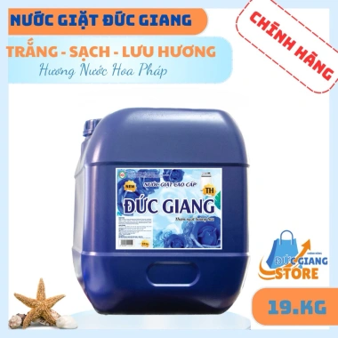 Nước Giặt Đức Giang 19kg Hương Ban Mai - Sạch Thơm Lâu, Giảm 299k, Giá 535.000đ