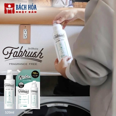 Nước giặt Fabrush Nhật Bản đậm đặc không hương liệu 520ml/700ml - Chỉ 130.000₫ 2