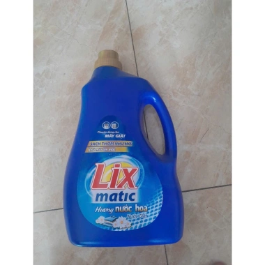 Nước giặt Lix Matic hương Nước Hoa - Đậm Đà, Aloe Vera 3.6kg - Giá 200.000đ 5