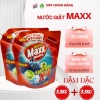 Nước giặt Maxx4 Matic combo 2 túi đậm đặc 3,3kg - Tiết kiệm năng lượng, giá ưu đãi 250k 3