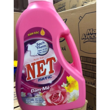 Nước giặt NET MATIC 3,3KG - Giá ưu đãi 159.000, giặt sạch, khử mùi mạnh 2