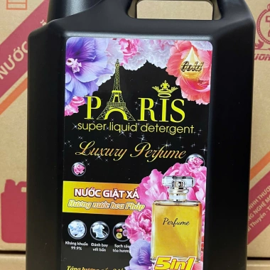 Nước Giặt Paris Luxury Perfume 5 trong 1 Hàng chính hãng, hương hoa Pháp, làm sạch nhanh, giá ưu đãi 56.900₫ 2