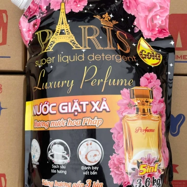 Nước Giặt Paris Luxury Perfume 5 trong 1 Hàng chính hãng, hương hoa Pháp, làm sạch nhanh, giá ưu đãi 56.900₫ 3