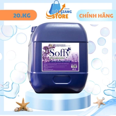 Nước Giặt Soffy 20kg Hương Lavender Siêu Sạch - Lưu Hương Đức Giang Giá 690k
