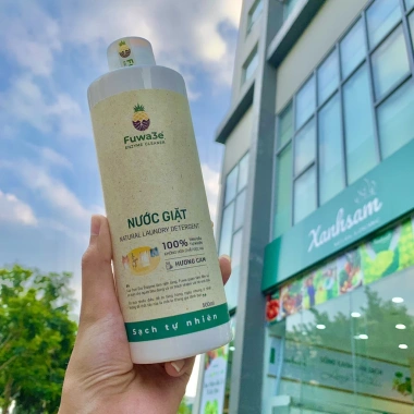 Nước giặt tự nhiên Fuwa3e 500ml - Organic, sạch sâu, không chất tẩy, giảm giá 102.500đ 3