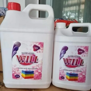 Nước Giặt Will 2.2-5-10kg Chính Hãng, Giặt Sạch Thơm Lâu, Giá 90.000đ Giảm 20%