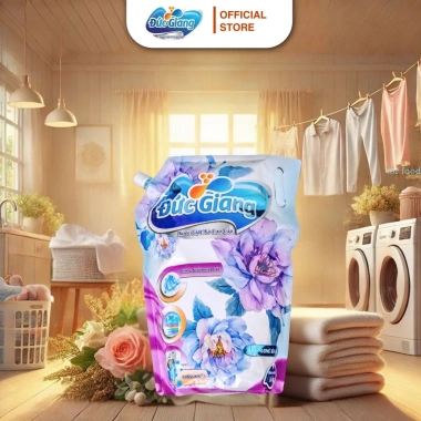 Nước Giặt Xả 2in1 Đức Giang 3,6kg Hương Ban Mai Thơm Mát - Không Cần Thêm Xả