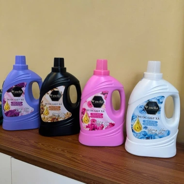 Nước giặt xả Amelia 2in1 1 can 3,2 lít - Giặt sạch, thơm lâu, Giá chỉ 130.000 VNĐ
