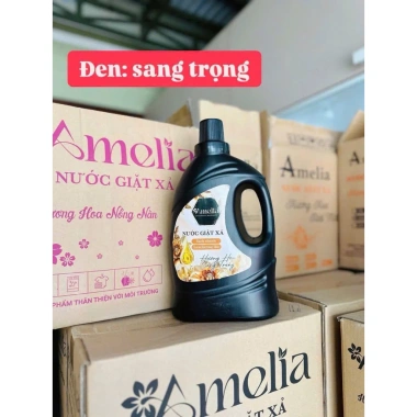 Nước giặt xả Amelia 2in1 1 can 3,2 lít - Giặt sạch, thơm lâu, Giá chỉ 130.000 VNĐ 8