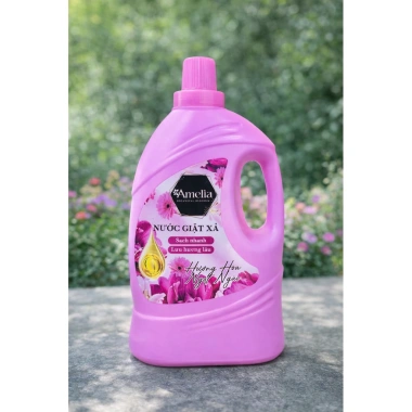 Nước giặt xả Amelia 2in1 1 can 3,2 lít - Giặt sạch, thơm lâu, Giá chỉ 130.000 VNĐ 10