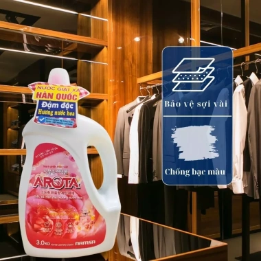 Nước giặt xả Arota đậm đặc hương Coco Chanel 3kg - Quần áo cao cấp, Hàn Quốc, giảm giá chỉ 165k 5