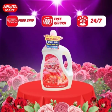 Nước giặt xả Arota đậm đặc hương Coco Chanel 3kg - Quần áo cao cấp, Hàn Quốc, giảm giá chỉ 165k 6