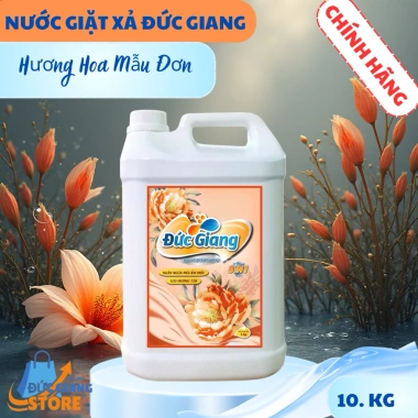 Nước Giặt Xả Đức Giang Hương Hoa 8in1 5kg/10kg - Giảm Giá Đến 18tr, Chính Hãng Nước Giặt Xả Đức Giang Hương Hoa 8in1 5kg/10kg - Giảm Giá Đến 18tr, Chính Hãng