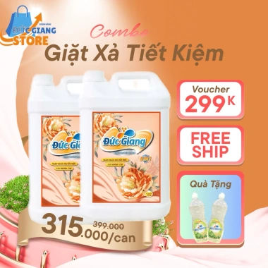 Nước Giặt Xả Đức Giang Hương Hoa 8in1 5kg/10kg - Giảm Giá Đến 18tr, Chính Hãng