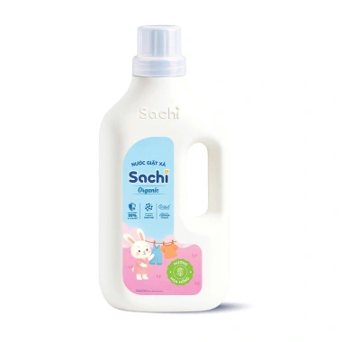 Nước giặt xả em bé Sachi Organic 3,2 lít - Hương thơm thiên nhiên, dịu nhẹ cho da bé, chỉ 135.000₫ 8