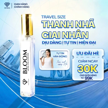 Nước hoa 8-3 Nữ Chính Hãng Travel 10ml - Giá 101.400₫, hương sang, phù hợp cô nàng