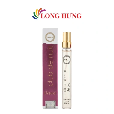 Nước hoa Armaf Club De Nuit 10ml - Hương sang trọng, giảm giá 219.000₫ (giá gốc 284.700₫)