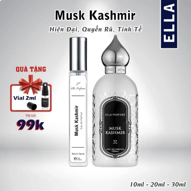 Nước hoa Ella Perfume Musk Kasshmir chính hãng 10‑30ml – Hương quyến rũ, 129k