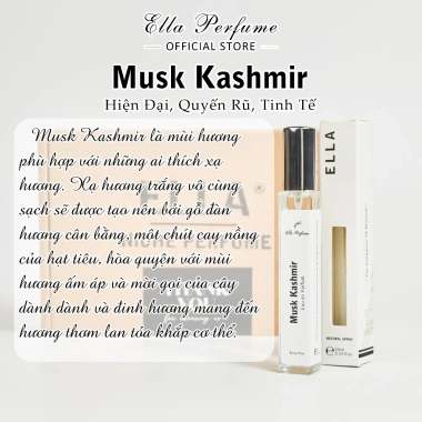 Nước hoa Ella Perfume Musk Kasshmir chính hãng 10‑30ml – Hương quyến rũ, 129k 3 Nước hoa Ella Perfume Musk Kasshmir chính hãng 10‑30ml – Hương quyến rũ, 129k 3