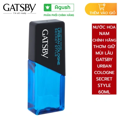 Nước hoa Gatsby Secret Style 60ml - Hương ngọt lưu hương lâu, giá 99.000₫ học sinh 10 Nước hoa Gatsby Secret Style 60ml - Hương ngọt lưu hương lâu, giá 99.000₫ học sinh 10