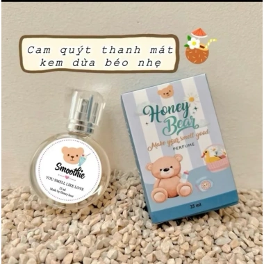 Nước hoa HoneyBear 30ml ngọt ngào, dịu nhẹ - Xịt đi học, đi chơi thơm phức, giá ưu đãi 85.600 VND 5